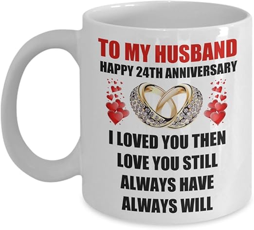 24th anniversary gift for him