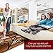 Non Slip Area Rug Pad - Fully Washable, Thick Runner Rug Gripper for Firm Hold on Oriental, Traditional or Contemporary Rugs & Runners for Any Hard Surface Floors - Wood, Tile or Cement (2' x 7')