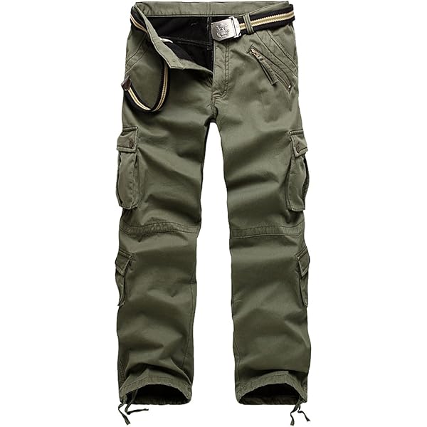 Mens Lined Cargo Pants TRGPSG Men's Fleece Lined Hiking Pants