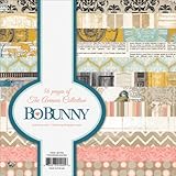 Bo Bunny The Avenues 36-Sheet Paper Pad, 6 by 6-Inch, Single-Sided