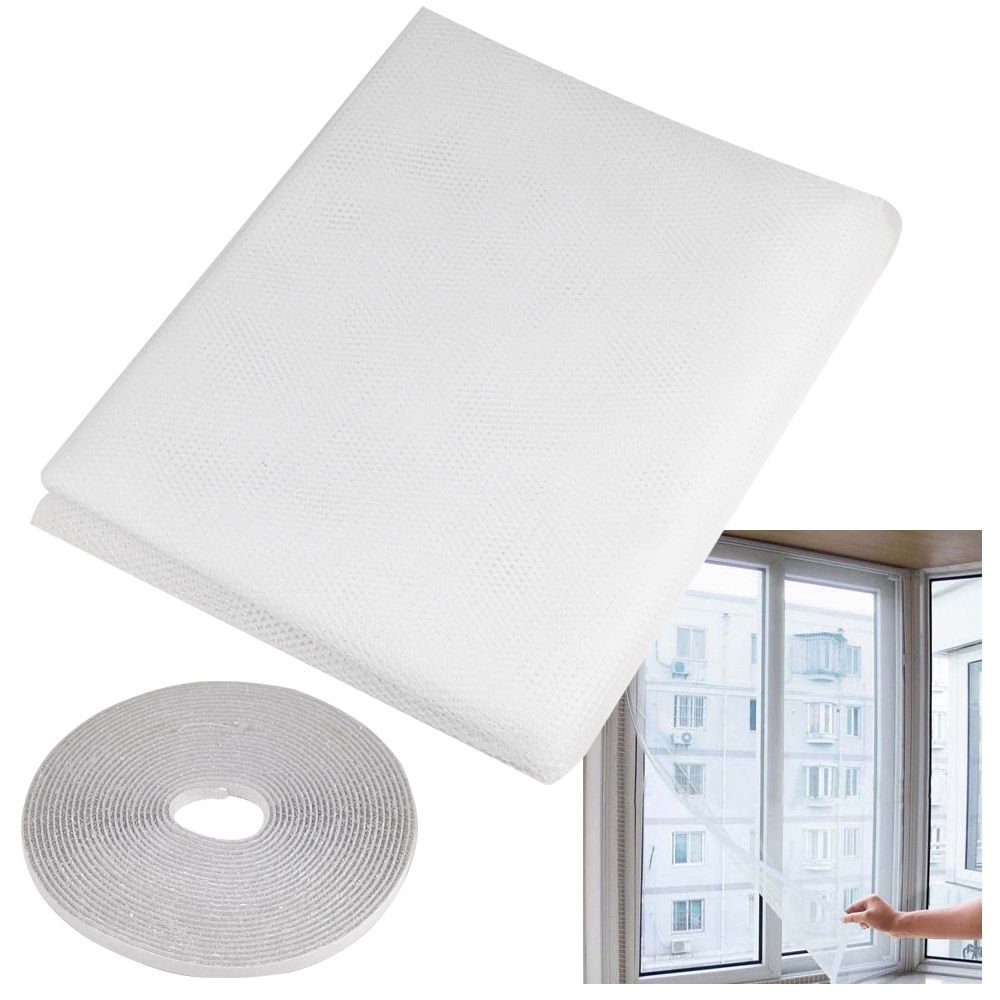 Generic Large Window Screen Mesh Net Insect Fly Bug Mosquito Moth Door Netting White by Generic