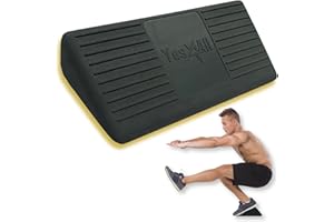 Yes4All Ankle Calf Stretcher 450LBS Rubber, Slant Board Improving Mobility & Flexibility, Anti Slip & Ergonomic Squat Wedges