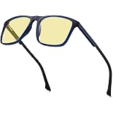 VANLINKER Gaming Glasses Computer Blue Light Blocking Glasses With Amber Tint Lens Anti Glare Reduce Eye Strain VL9552 EMPIRE