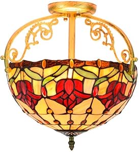 DLC Lámpara de Techo de Montaje Semi Empotrado, Accesorio de Techo de