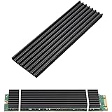Aluminum PS5 Heatsinks for PCIe NVMe M.2 2280 SSD with Silicone Thermal Pad, DIY Laptop PC Memory Cooling Fin Radiation Dissi