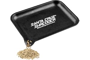 Santa Cruz Shredder Tray - Smooth Rounded Edges, Spout for Easy Filling - Durable Design for Effortless Experience Large