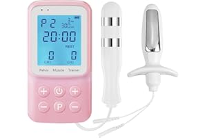 Sollman kegel Exerciser Pelvic Floor Muscle Exerciser for Automatic Kegels, Incontinence Stimulator Exercise with Probe for Women Pelvic Floor Strengthening Device Incontinence Treatment Device