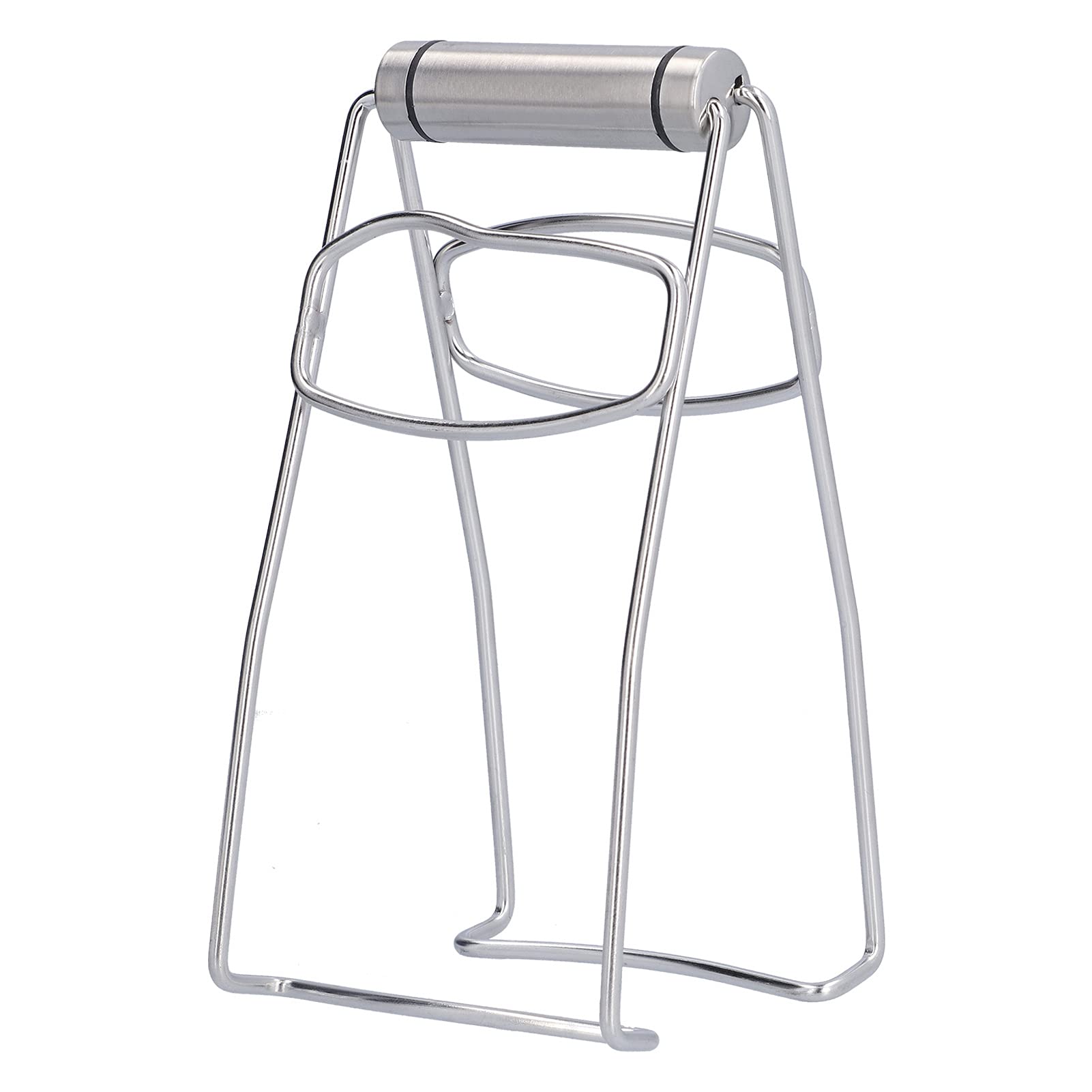 Joyzan Stainless Steel Hot Plate Gripper, Bowls Lifter Folding Dish Retriever Tongs Holders Crockery Clips Air Fryer Pan Clamp Picker Heat Insulation Anti Scald Bowl Holder Clip Cooking Tool Kitchen