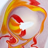 ZIMPLI Large Rocket Flame Baff Bombz Bath Bomb Fizzing Flame Effect view 3