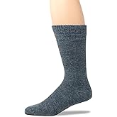 WARRIOR ALPACA SOCKS - Outdoor Alpaca Wool Socks, Terry Lined with Comfort Band Opening For Men And Women(X-Large, Denim)