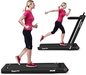 Meilleur choix portable et compact: Tapis roulant 2 en 1 de GYMAX