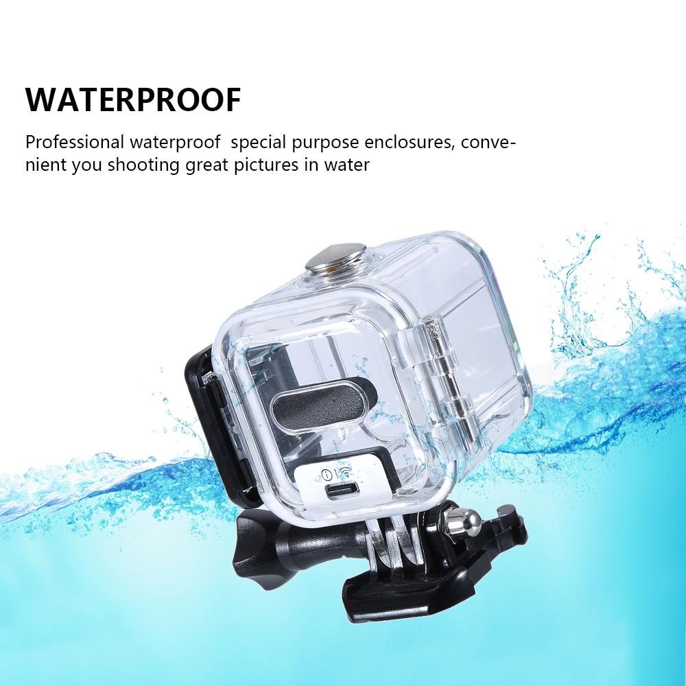 MyArmor 45m Underwater Waterproof Diving Housing Replacement Shell Case with Bracket Accessories for Gopro Hero 4/5 Session Camera