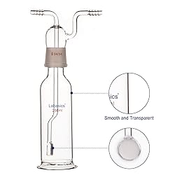 Labasics 250 ml Borosilicate Glass Laboratory Gas