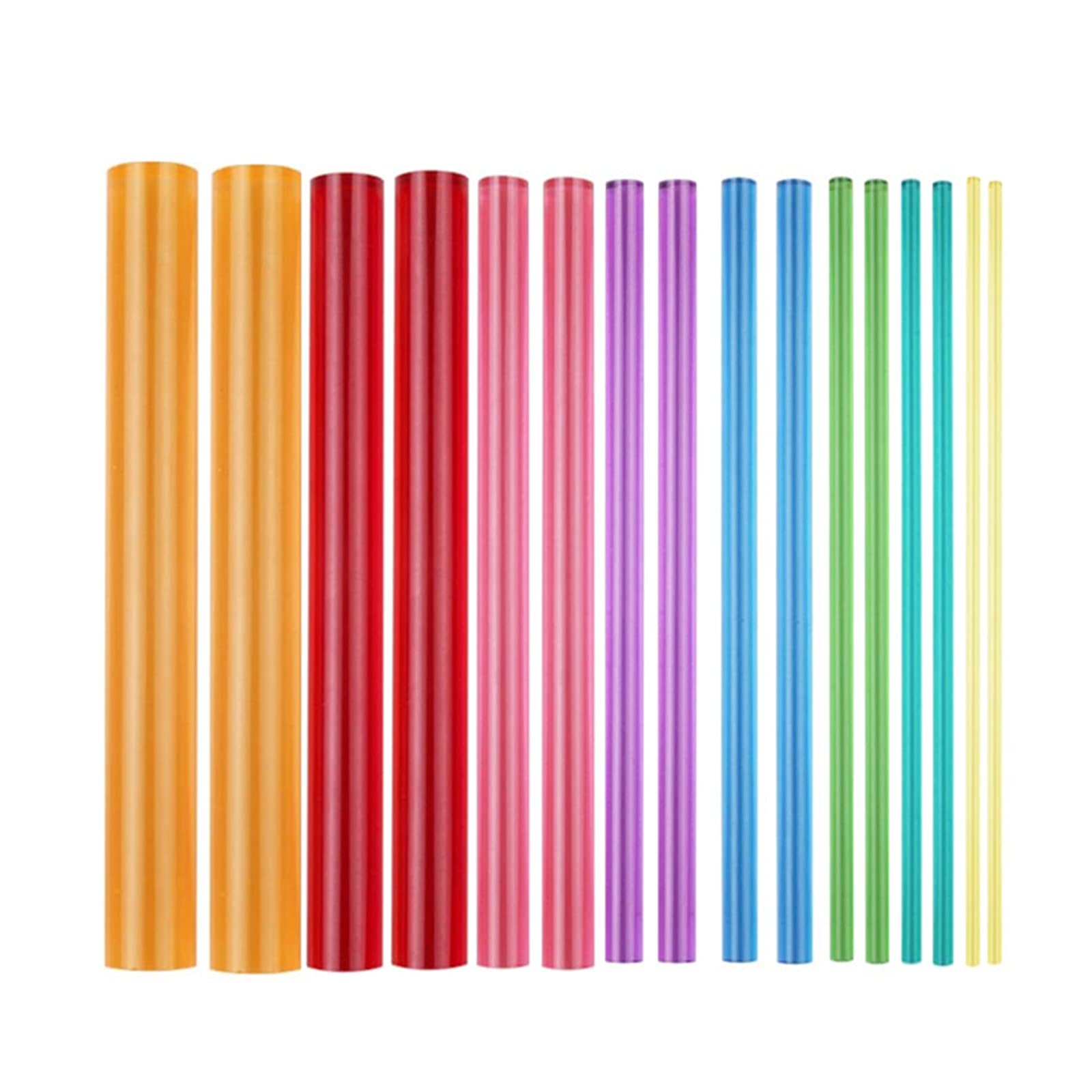 SevenMye 16 Pcs Mandala Dotting Tools, Acrylic Rods Mandala Painting Dotting Pen Set Rocks Painting Clay DIY Nail Art Dotting Supplies