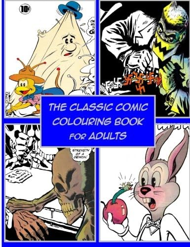 2: The Classic Comic Colouring Book for Adults (Book 2)
