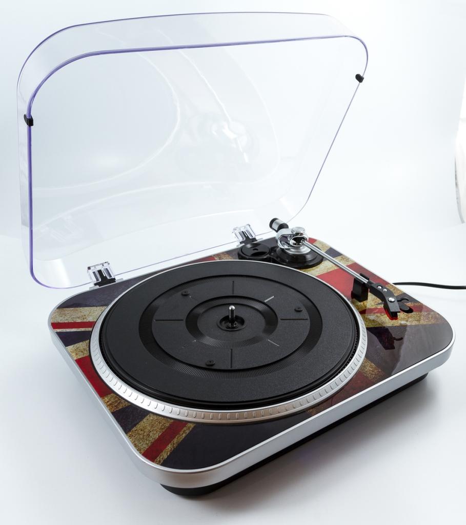 GPO Jam 3Speed Stand Alone Vinyl Turntable with Amazon.co.uk Electronics