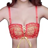 Dragon Honor 2019 Drawstrings Push Up Lace Bra Zaryalabs