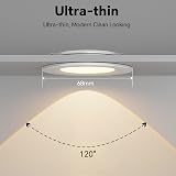 acegoo 12V LED Campervan Recessed Ceiling Light 2.5W 6 Pack 3000K CRI 93 view 8