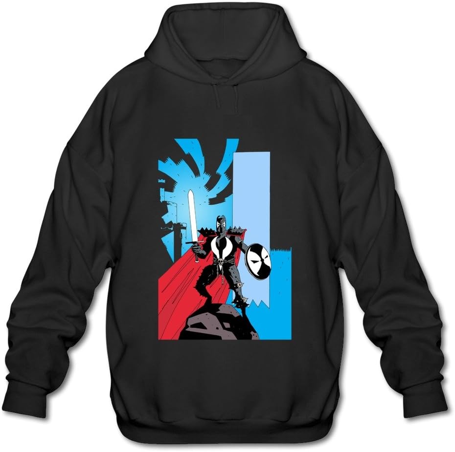 HUBA Men's Hoodies Spawn Medieval 2 Black