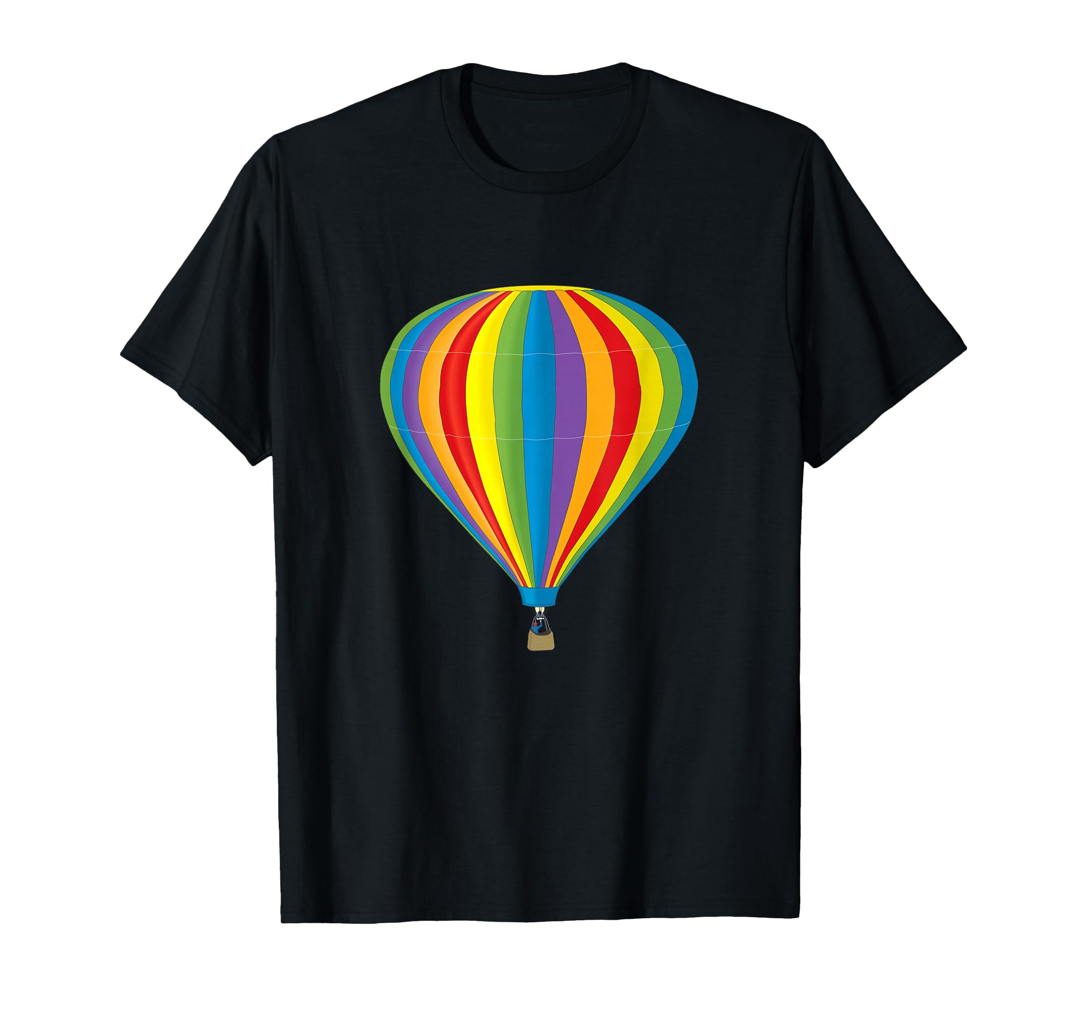 Colorful Hot Air Balloon Travel Adventure Sky Balloon Ride T-Shirt
