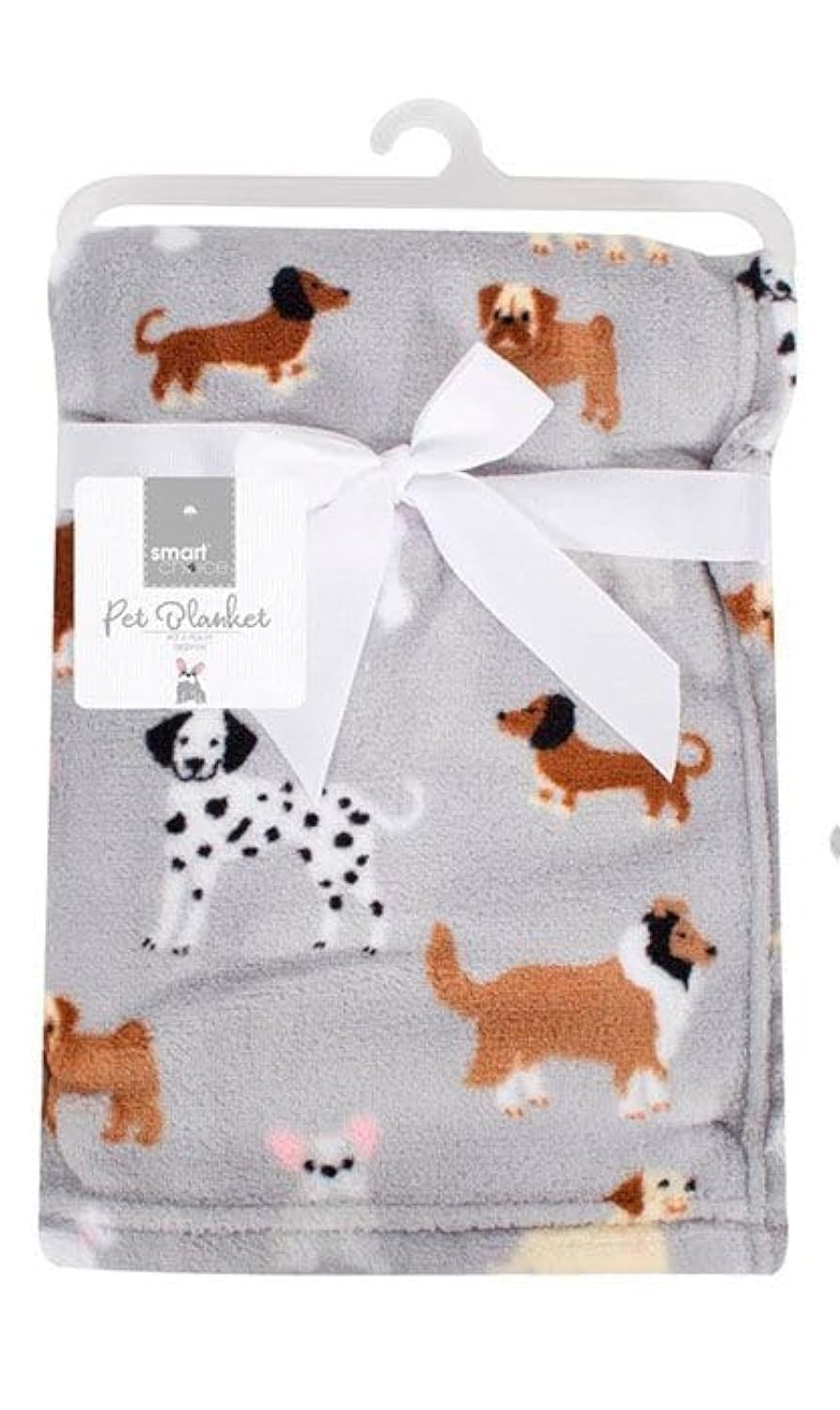 Smart Choice Pet Bed Blanket Supersoft for Dog, Puppy, Kitten or Cat 90cm x 70cm, SC1557