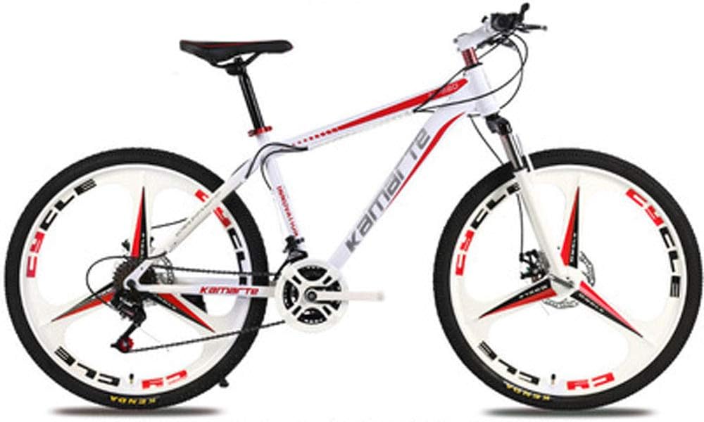 hj Mountain Bike, (21/24/27 Speed) Men's And Women's Bike 26 Inch Urban Sports Shock-Absorbing Student Bicycle,A,26inch27speed