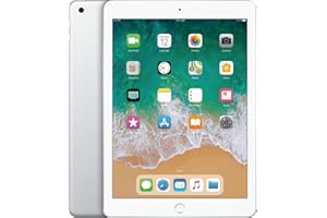 Apple iPad 9.7 with WiFi, 128GB- Silver (2017 Newest Model) (Renewed)