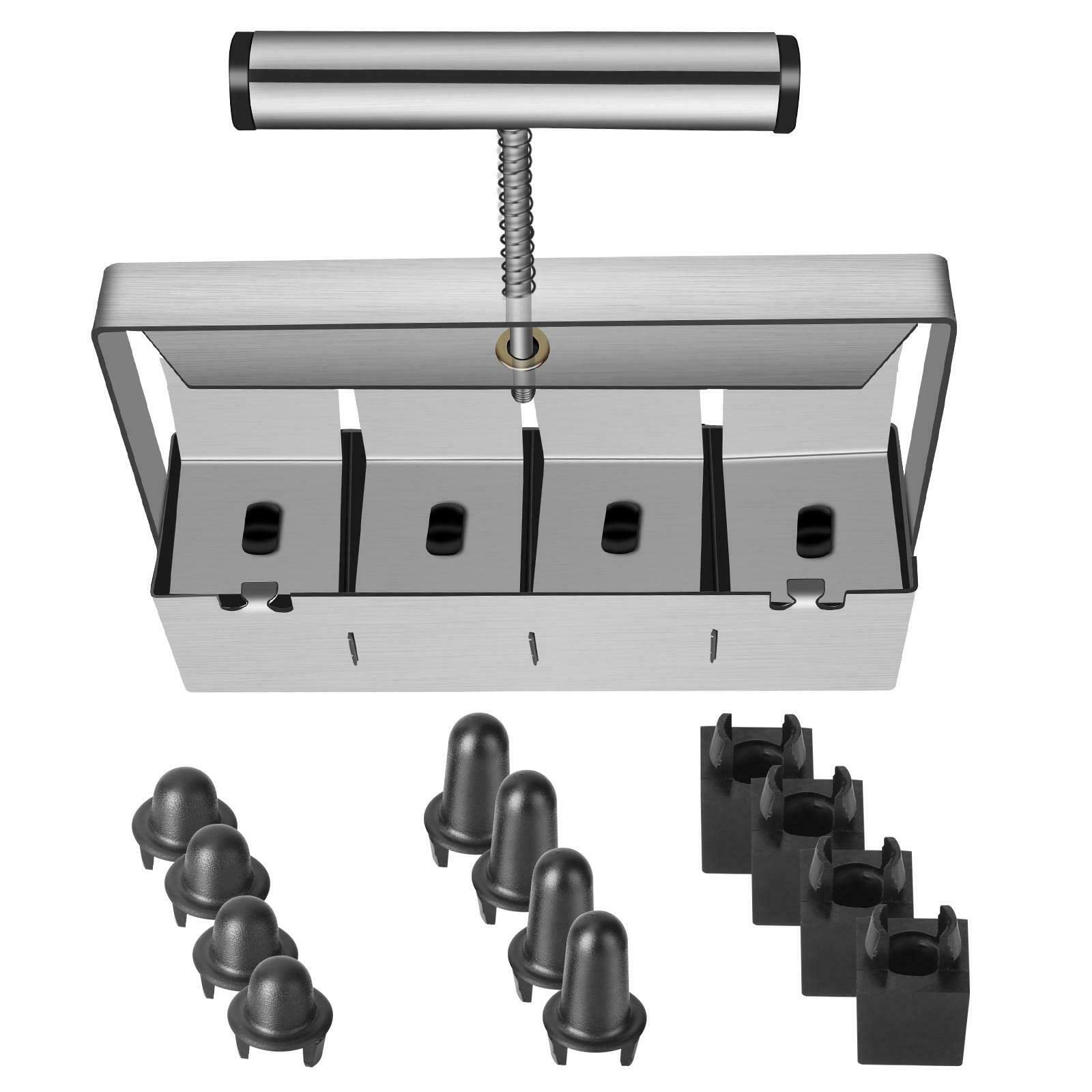 Transplant Soil Block Clod Maker, 2 Inches DIY Blocker, for Seed Starter Tray, Planting, Transplanting, Greenhouse, Durable