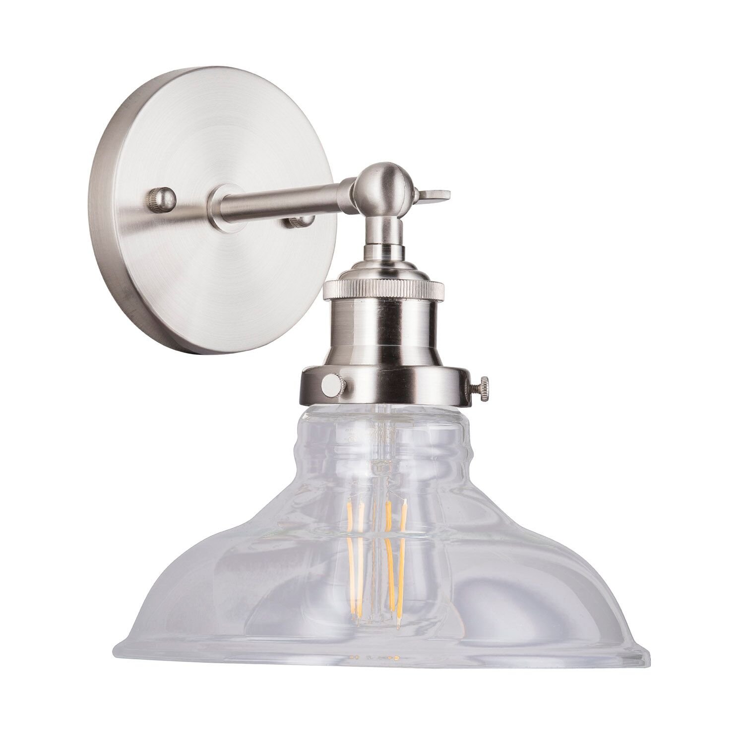 Best wall sconces in brushed nickel for living room