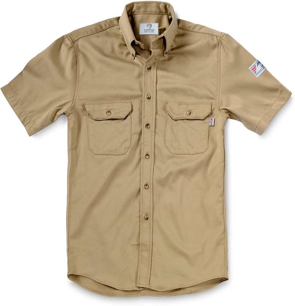 Tyndale Men's FRC Short Sleeve Button Down Shirt at Amazon Men’s