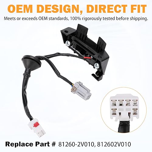 Hatch Button 81260-2V010 Rear Trunk Hatch Release Buttons