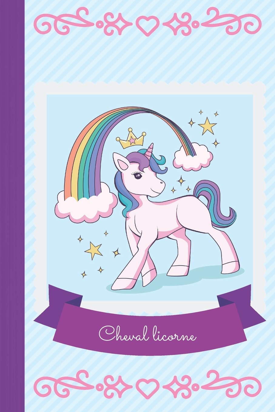 Cheval Licorne: Cahier De Note Pour Enfant Bleu Rose Et Violet (French  Edition): Editions, Mon Cheval Et Moi: 9781674435404: Amazon.com: Books