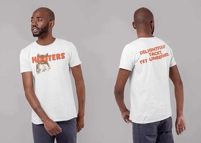 Amazon Com Ripple Junction Hooters Throwback Logo Adult T Shirt Clothing