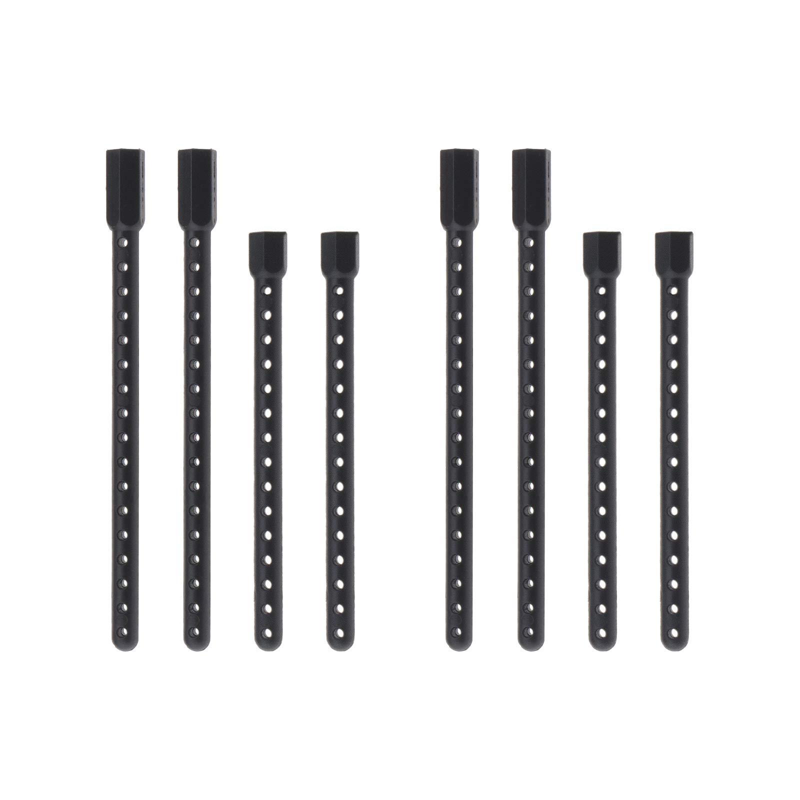 OTOTEC 8 Pcs RC 1:10 Body Post Mounts Black Plastic Compatible With HSP 94122 94102 94123 94103 Model RC Car Replacement Parts