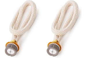 BRBASAP 2 Pieces Oil Lamp Wick Replacement 5.9 Inch Fragrance Oil Lamp Wick for Catalytic Burner Diffuser and Aromatherapy Home Decoration Air Control Catalytic Burner Wick