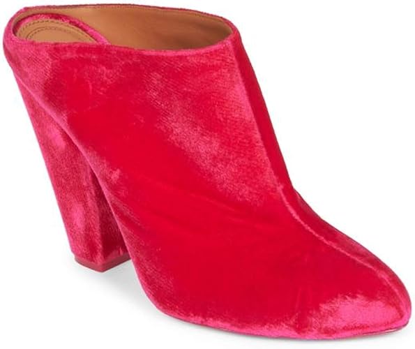 fuchsia mules