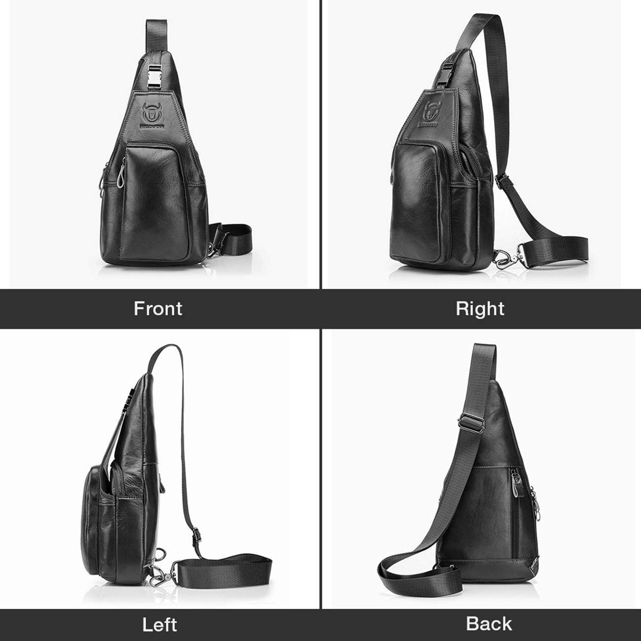 BULLCAPTAIN Men Chest Bag - Image 4