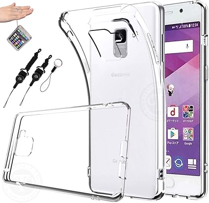 Amazon Gto ストラップ2種 ストラップホール付 Galaxy Feel2 Sc 02l ケース カバー Tpu ストラップホール付属 ハンドストラップ ネックストラップ付 超薄型全面保護 Tpuソフトシリコン 透明 クリアケース 高品質アンチグレアtpu素材を使用した耐水 防指紋 散熱