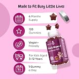Maxmedix Iron Gummies for Kids 120 Count - Vegan & Lactose-Free view 4