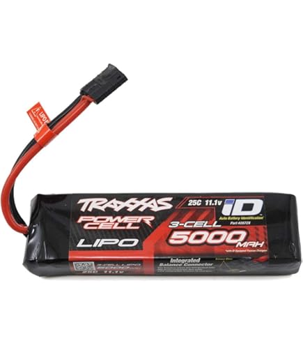 トラクサス　純正リポバッテリー　4セル　5000mAh 25C 2889X Amazon.com: Traxxas 14.8V 5000mAh 4-Cell LiPo Battery, Long