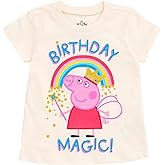 Peppa Pig Girls T-Shirt Toddler to Big Kid Sizes (2T - 10-12)