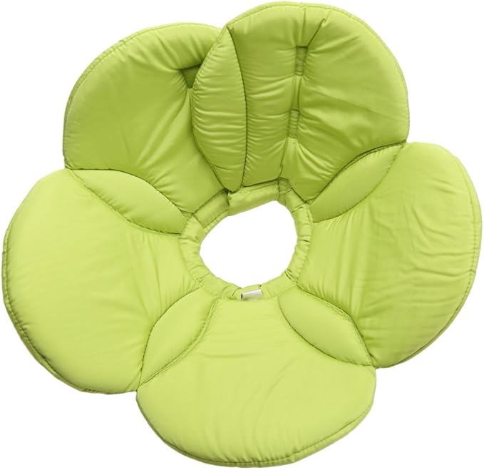 Ueetek Collerette De Protection Pour Chien Chat Confortable Collerette M Fleur Verte Amazon Fr Animalerie