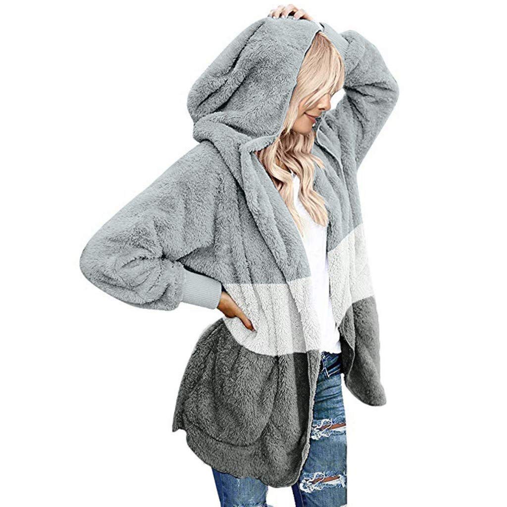 plus size long hooded cardigan