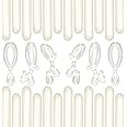 200 Pieces 260 Balloons Clear Twisting Balloons 260Q Long Balloons for Balloon Animals Making Weddings Birthdays Christmas Party Decoration (Clear)