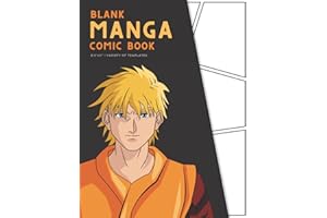 Blank Manga Comic Book: Manga Storyboard Sketchbook – Create Your Own Manga & Anime Sketchbook Blank Manga Panels | Manga Ani