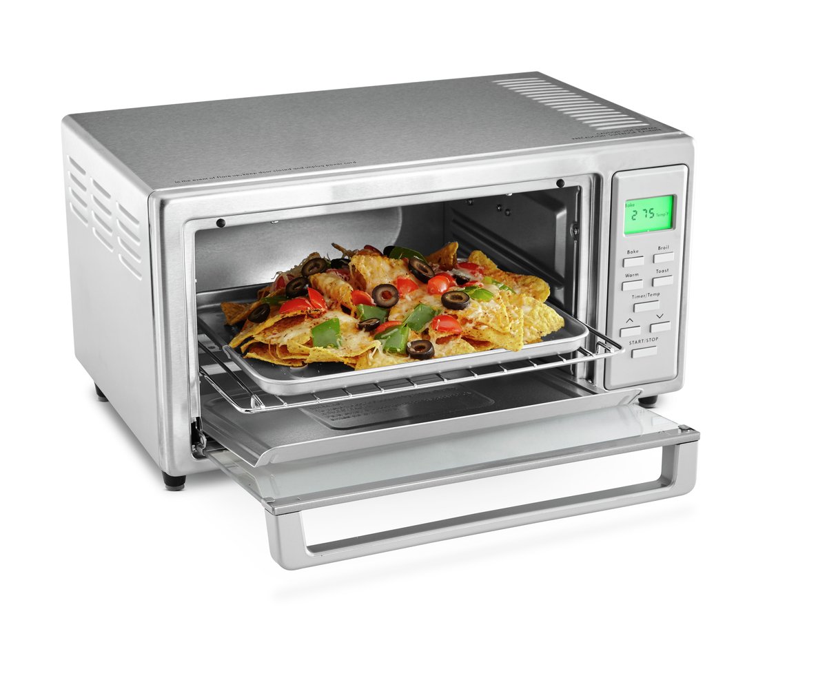 Kenmore 83521 4slice Toaster Oven In Stainless Steel With Pizza Stone