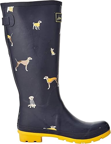 women's rain boots with dogs on them