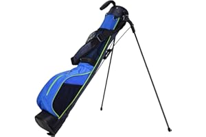 LAISUNTIM Golf Stand Bag, Lightweight Mini Golf Sunday Bag with Rain Cover and Removable Padded Shoulder Strap, 2 Model Options -2 Way Divider and 4 Way Divider, Waterproof Wear-Resistant Durable Fabric Golf Bag for Women and Men