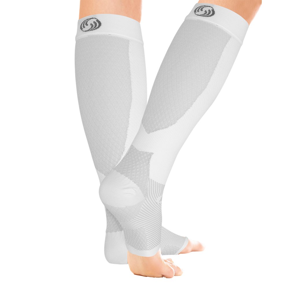 Orthosleeve® FS6 + 'Plus' Tout en un pied et la technologie de Compression Pour mollet | circulatoire, fasciite plantaire, Talon Soulagement de la douleur et Attelle de Shin