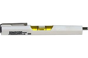 Johnson Level & Tool 500 Pocket Level w/Magnetic Pickup, Silver, 1 Level